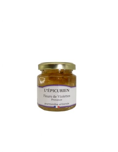 EPICURIEN CONFIT FLEUR VIOLETTE 125G