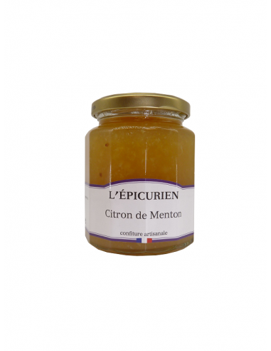 EPICURIEN CONFITURE CITRON MENTON 320G