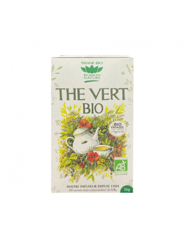 ARAQUELLE TISANE THE VERT BIO  20